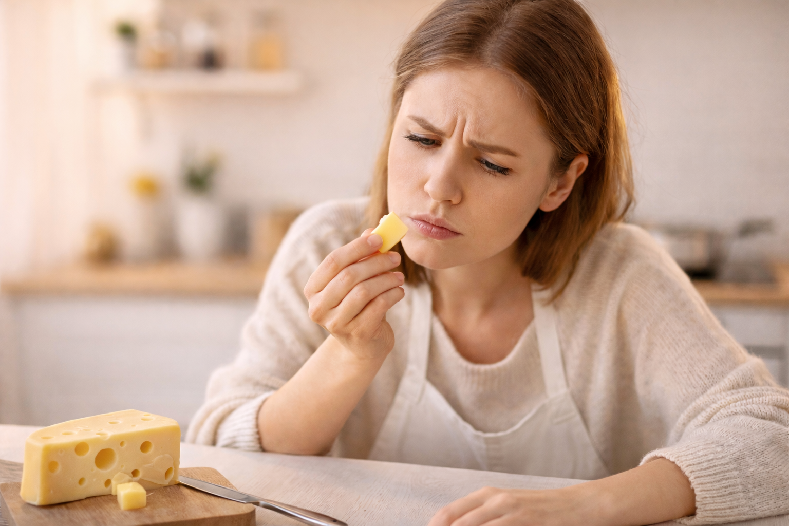 Почему сыр горчит